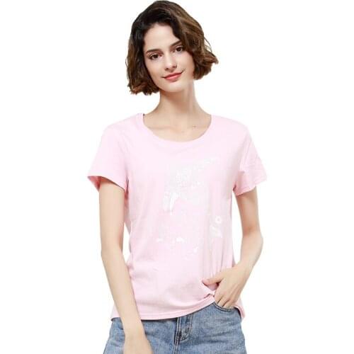 Beaume Camping Hiking Women T-Shirts Sports Breathable Fashion PrintT Shirts FEB82178
