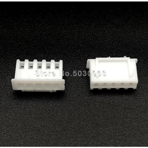 100pcs/lot XH2.54 5P 5pin 5Y wire Connector XH 2.54mm spacing Pitch Terminal Housing Plastic case Plug socket PCB Car Adaptor