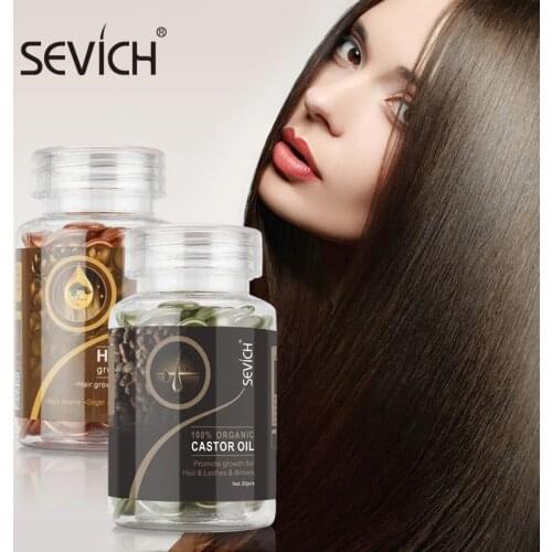 30PCS/Bottle Hair Vitamin Capsule Ginger Serum Anti-hair loss Nourishing Repair Treatment Damaged Hair Growth Capsule Hair Care