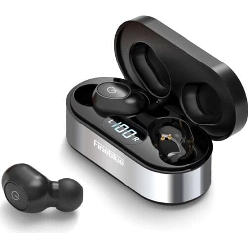 Fineblue Air55 Pro TWS Wireless In-ear Headphones Bluetooth Earphones with Mic Sports Waterproof Headsets For Iphone 12 NEW