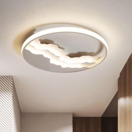 Side lighting ceiling lamp modern simple horizon living room lamp round square led bedroom dining room lamp Nordic lamp