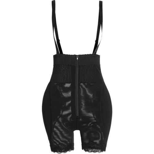 Womens Seamless Shaper Firm Tummy Control Shapewear Underwear Bodysuit Plus Size 6XL Slimming Waist Trainer Butt Lifter Black