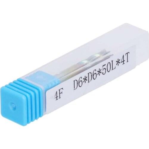 Embossing tools gereedschap Tungsten Steel CNC Milling Cutter Spiral Router Bits Accessory D6 X D6 X 50L X 4T tools DIY sewing