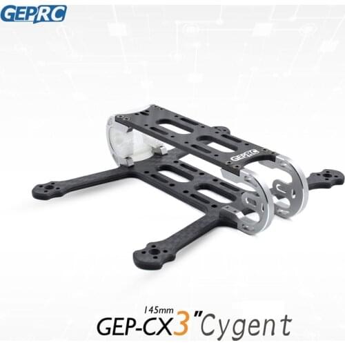 Geprc Cygnet CX2 CX3 2 Inch 115mm / 3 145mm 3mm Arm Carbon Fiber & 7075 CNC Frame Kit for RC Drone FPV Racing