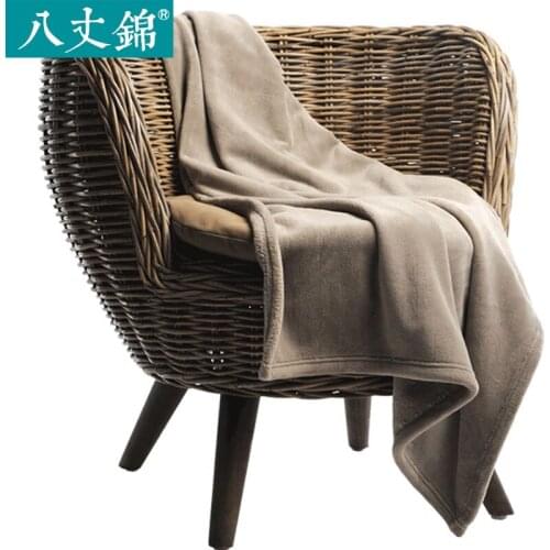 Coral Fleece Blanket Nap Quilt Portable Lunch Break Air Conditioning Office Blanket Summer Thin Men Cover Leg Single
