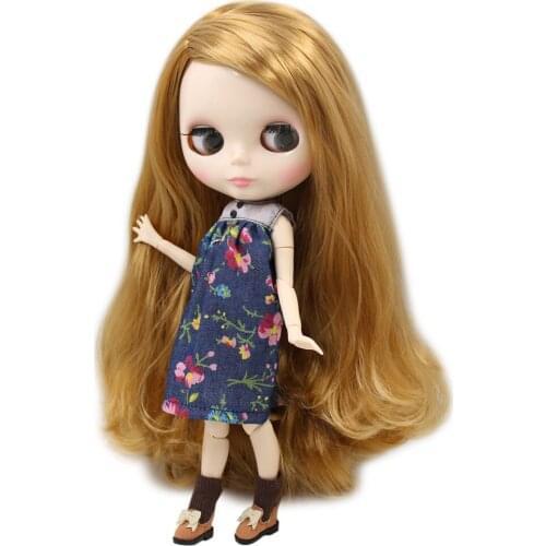 ICY DBS Blyth Doll Serires No.280BL331 Brown hair JOINT body white skin with big breast 1/6 BJD