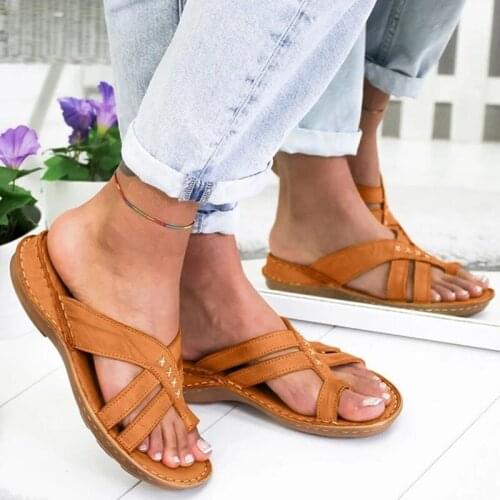 Women Slippers Gladiator Mixed Color Shoes Wedges Platform flip flops Beach Mules Ladies Slides Party Sandals Zapatos De Mujer