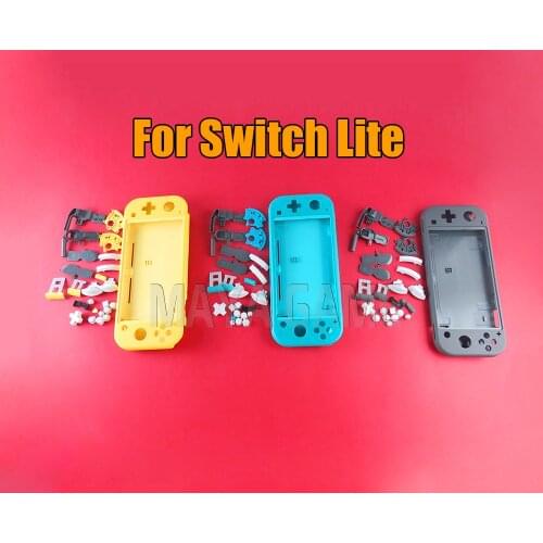 Replacement For NS Switch Lite Case Plastic Shell Cover for Nintendo switch lite Console housing full buttons