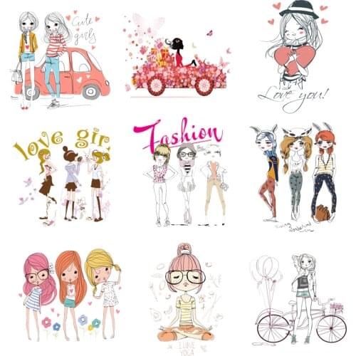 Iron-on Transfers for Clothing Patches on Clothes Stickers Diy Patch Thermocollant Flex Fusible Transfer Vinyl Adhesive Stripe A