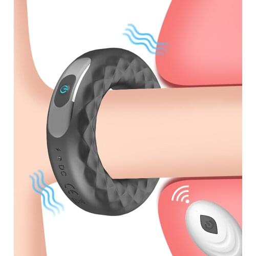 Penis Vibrators for Men Penis Massager Ring Dildo Sex Toys for Men Chastity Belt Wireless Remote Control Male Prostate Massage