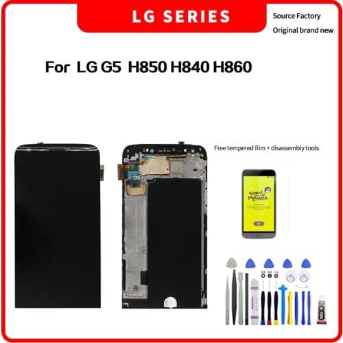For LG G5 H850 H840 H860 LCD For LG G5 Display LCD Screen Touch Digitizer Assembly H850 H840 H860 Lcd with Disassembly tools