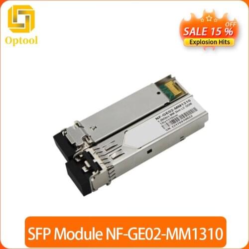1,25 Gb/s transceptor SFP monomodo 20km de fibra 1310nm SC DDM