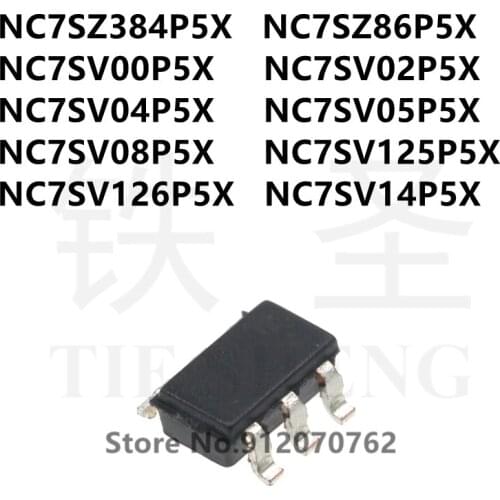 50PCS NC7SZ384P5X NC7SZ86P5X NC7SV00P5X NC7SV02P5X NC7SV04P5X NC7SV05P5X NC7SV08P5X NC7SV125P5X NC7SV126P5X NC7SV14P5X