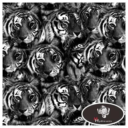 Free Shipping Tigers Water Transfer Printing Film Hydrogarphic Film Aqua Print Films For Motor Decoration HFW783 50CM
