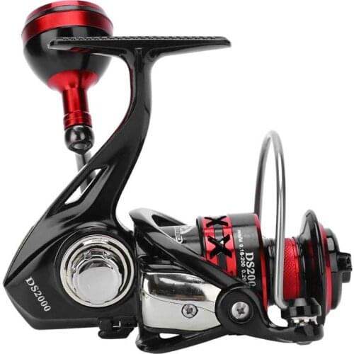 DEUKIO Fishing Reel 5.0:1 High Speed Metal Spool Spinning Reel Saltwater Reel Carp Reel DS2000-DS4000 Sea Spinning Wheel
