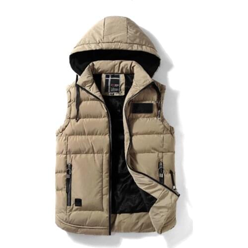 DQIYU Hooded Vests For Men