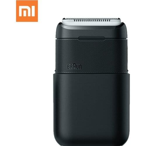 Xiaomi Mijia Braun Electric Razor 7200r/min Bouble Blade Shaver USB Rechargeable Smart Dry Wet Shaving Washable Portable Mens