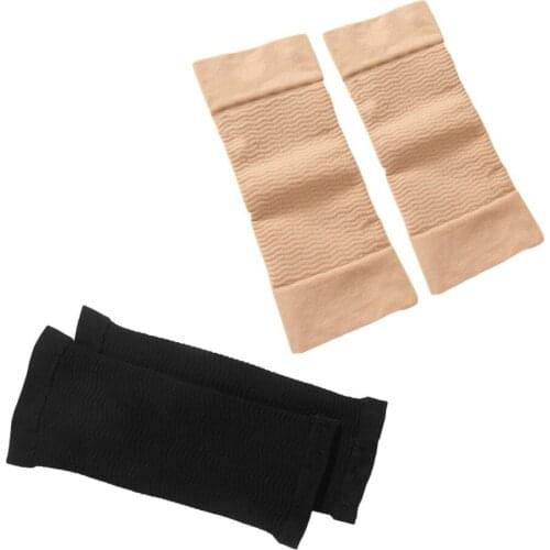 1 Pair 420D Compression Slimming Arms Sleeves Workout Toning Burn Cellulite Shaper Fat Burning Sleeves for Women