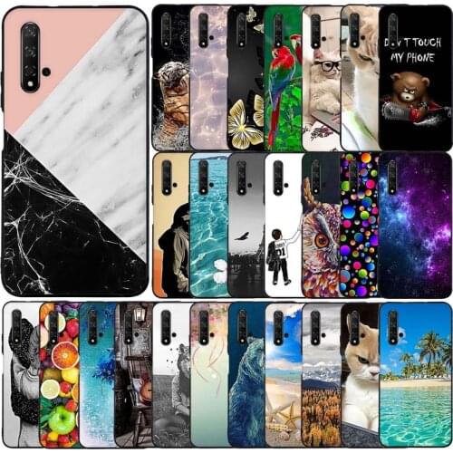 Soft Silicone Case For Huawei Honor 20 Case Full Protective Soft Tpu Back Cover Phone Case For Huawei Honor 20 Coque