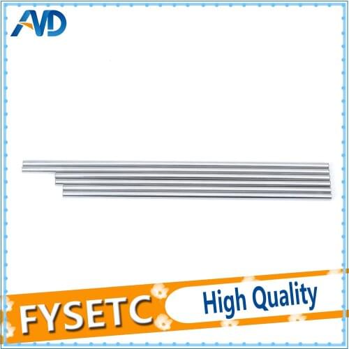 Prusa i3 MK3 Hardened Smooth Rods Kit 6pcs 3D Printer Smooth Rod Pack Prusa i3 OD 8mm Linear Shaft Optical Axis Chrome Plated