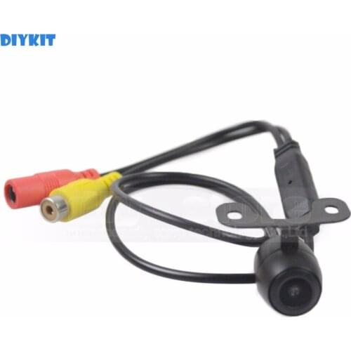 DIYKIT New Mini 120 Degree Wide Angle View Reverse Backup HD Car Rear View Camera