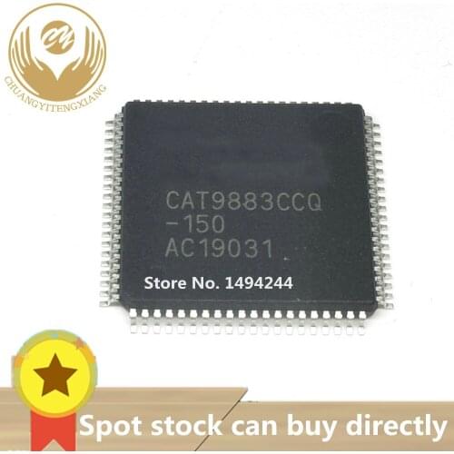 10pcs/LOT CAT9883CCQ-150 QFP80