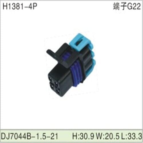 Free shipping 500pcs DJ7044B-1.5-21 4Pin 1.5mm AMP Car Electrical Wire Connectors for VW,BMW,Audi,Toyota,NISSAN AND other