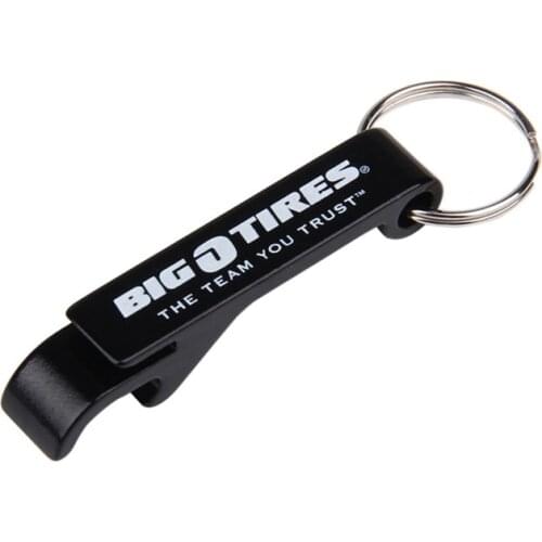 Promotional Personalized Engraved Bottle Opener Keychain, Engraving with Custom Text Logo, Personalised Gift Keyring Beer Opener