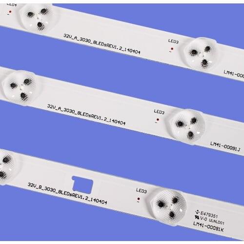 LED Backlight strip 8 lamp for Sony 32"TV KDL-32RD303 KDL-32R303C KDL-32R303B 1-889-675-12 IS4S320DNO01 LM41-00091J