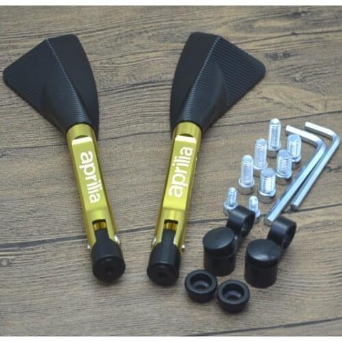 Universal Motorcycle mirror CNC side Rearview for Aprilia MANA850 SPORTCITY CUBE 300 SR MOTARD 125 SPORTCITY CUBE 125