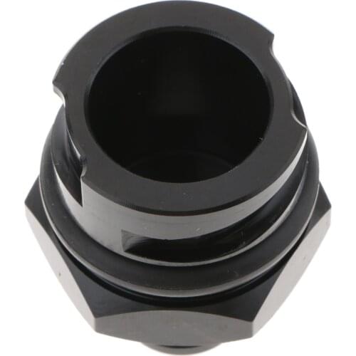Billet Black Valve Cover Oil Cap -10AN Fitting Fits LSX LS1/LS6/LS2/LS3/LS7