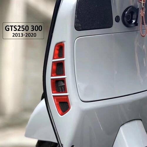 Motorcycle Radiator Guard Grille Protector Bezel Cover For VESPA GTS300 GTS250 2013-2020 2019 2018 2017 2016 2015 2014