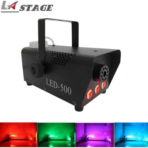 Free Shipping 400W Mini LED Fog Machine/ Disco Smoke Machine For Disco KTV Party Remote Control