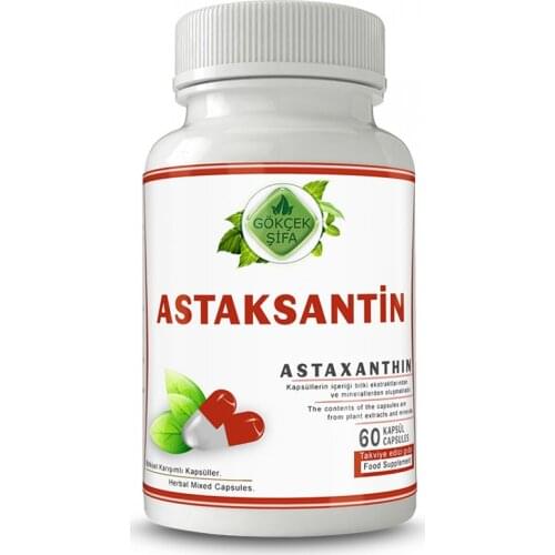 Astaksantin Capsule 1000mg 100% Naturai reinforced special formula
