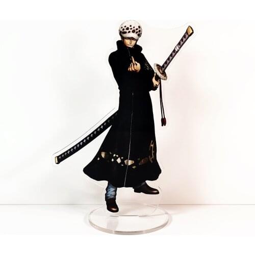 One Piece Trafalgar Law HM acrylic stand figure model plate holder cake topper anime