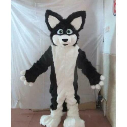 Husky Dog Fursuit Furry Costume Suits Cosplay Party Dress Outfits Advertising Promotion Carnival Halloween Adults Size