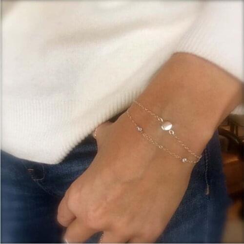 GinaDeer Golden Bracelets