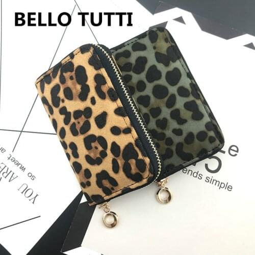 BELLO TUTTI Autumn/ winter new Wallets PU Leather Cards Holders Slim Coin Pocket Purse Original Designer Money Purse Bag woman