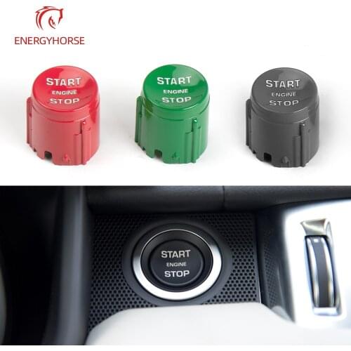 Car Start Stop Engine Button Ignition Switch Cover For Land Range Rover Sport EVOQUE Range Rover Veiar Discovery