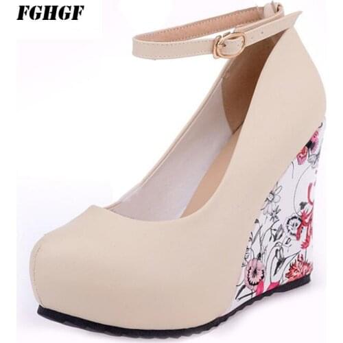 Summer LadiesSingle Shoes Thick Heel Root Color Casual Party Comfortable Wear Ventilation Moisture-Proof LadiesSingle Shoes