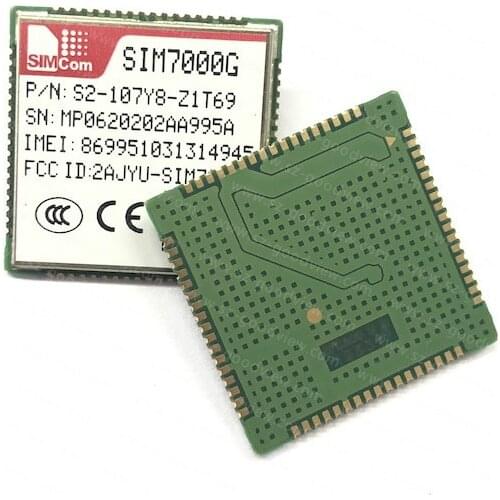 SIMCOM SIM7000G LTE Cat-M1 & NB-IoT & EDGE LCC Module