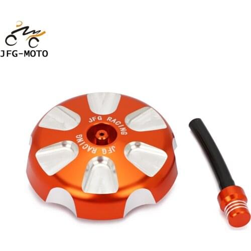 Motorcycle CNC Aluminum Fuel Tank Gas Cap Cover For KTM SX SXF 85 125 150 250 350 450 2013-2020 TC85 TC125 TC250 FC250 FC450