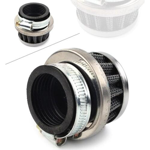 35mm Motorcycle Air Filter Streight Cleaner for ATV Quad Dirt Pit Bike Go Kart Taotao JCL