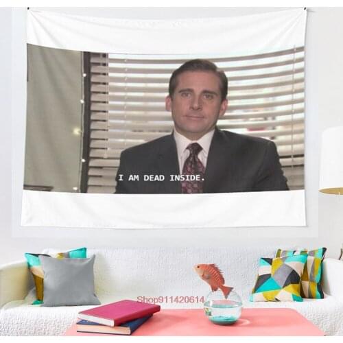 I am dead inside tapestry Art Wall Hanging Tapestries for Living Room Decor