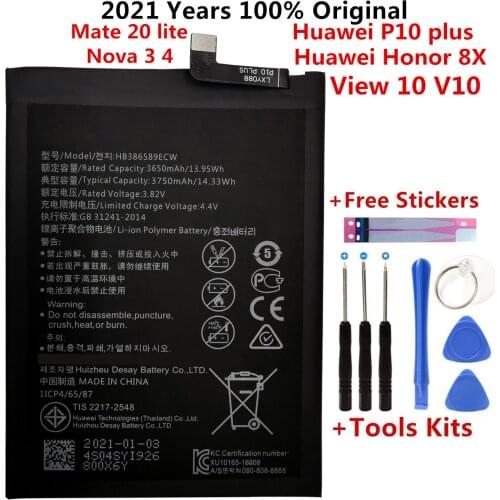 Аккумуляторы для телефонов Huawei Honor 8X OEMG China At AliExpress