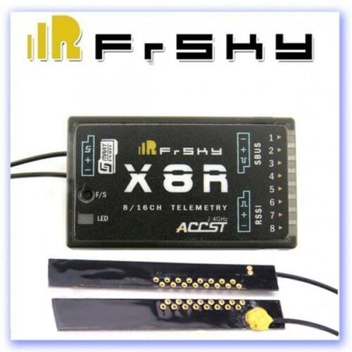 FrSky X8R Receiver 8/16CH Telemetry For RC Quadcopter Multicopter Compatible with X7 X9D X12S transmitter