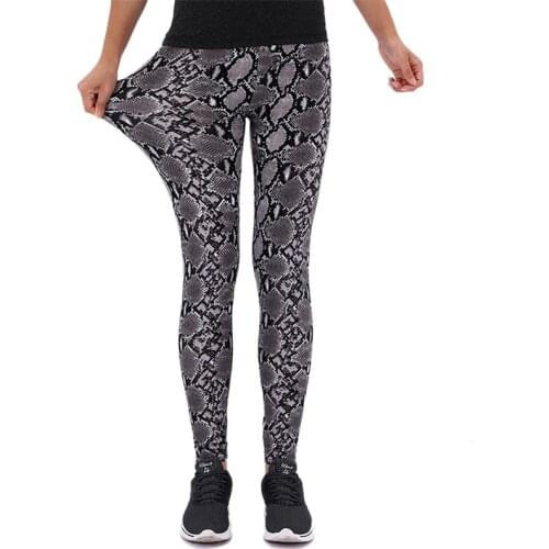 LJCUIYAO Leggings For Women Spring Autumn Fashion Printing Leggings Hip Push Up Sexy Women Workout Legging Womens Sports Pants