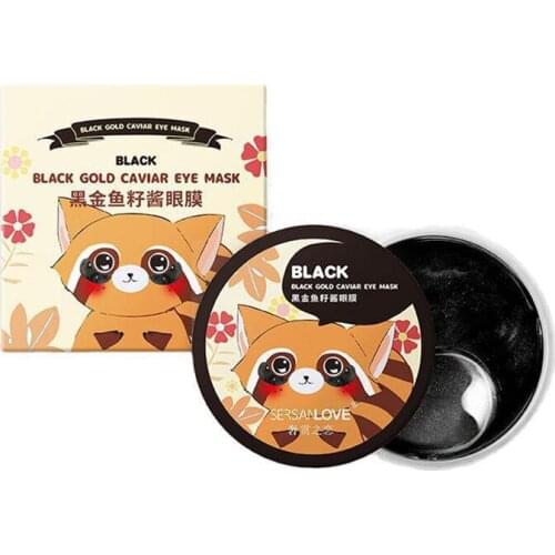 Gold Moisturizing Eye Mask Patch 60Pcs Crystal Collagen Eye Mask Anti Age Sleep Mask Dark Circles Remover Face Care Mask