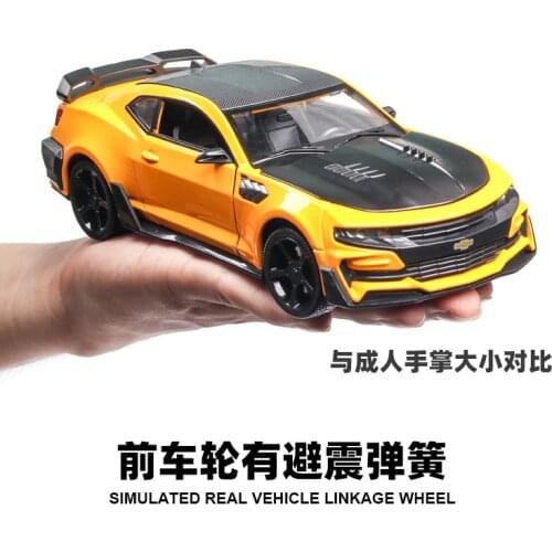 1:24 Toy Car Excellent Quality Chevrolet Camaro Metal Car Toy Alloy Car Diecasts & Toy Vehicles Car Model Toys For Children
