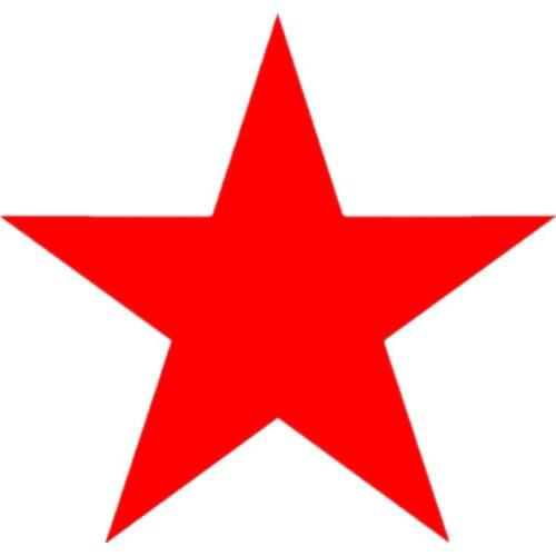 40422# Die-Cut Vinyl Decal Star Car Sticker Waterproof Auto Decors on Car Body Bumper Rear Window